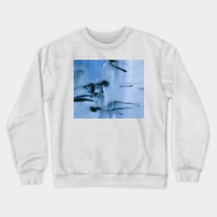 Abstract Oil Painting Classic Blue 12c23 Crewneck Sweatshirt